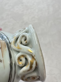 A varied collection of 13 Chinese famille rose wares, Yongzheng/Qianlong