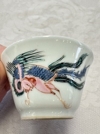 A varied collection of 13 Chinese famille rose wares, Yongzheng/Qianlong