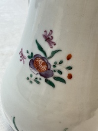 A varied collection of 13 Chinese famille rose wares, Yongzheng/Qianlong