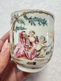A varied collection of 13 Chinese famille rose wares, Yongzheng/Qianlong