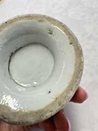 A varied collection of 13 Chinese famille rose wares, Yongzheng/Qianlong