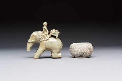 A group of 12 Sukhothai and Sawankhalok ceramics, Thailand, 15th C. and later