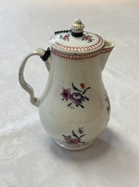A varied collection of 13 Chinese famille rose wares, Yongzheng/Qianlong