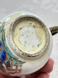 A varied collection of 13 Chinese famille rose wares, Yongzheng/Qianlong