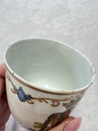 A varied collection of 13 Chinese famille rose wares, Yongzheng/Qianlong