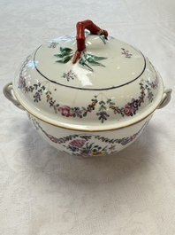A varied collection of 13 Chinese famille rose wares, Yongzheng/Qianlong