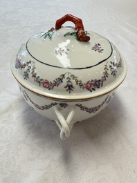 A varied collection of 13 Chinese famille rose wares, Yongzheng/Qianlong
