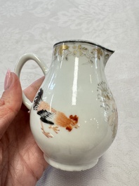 A varied collection of 13 Chinese famille rose wares, Yongzheng/Qianlong