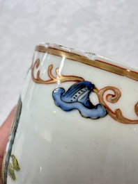 A varied collection of 13 Chinese famille rose wares, Yongzheng/Qianlong