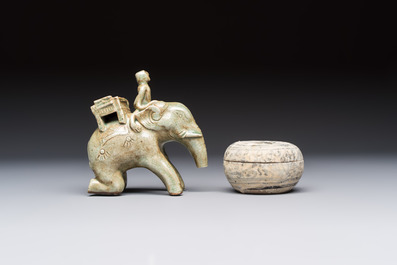 A group of 12 Sukhothai and Sawankhalok ceramics, Thailand, 15th C. and later