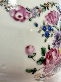 A varied collection of 13 Chinese famille rose wares, Yongzheng/Qianlong