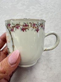 A varied collection of 13 Chinese famille rose wares, Yongzheng/Qianlong