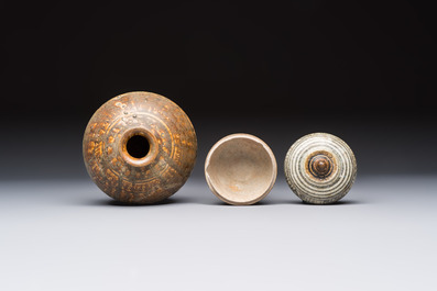A group of 12 Sukhothai and Sawankhalok ceramics, Thailand, 15th C. and later