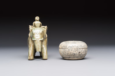 A group of 12 Sukhothai and Sawankhalok ceramics, Thailand, 15th C. and later