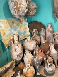 A Roman pottery wine transport amphora with marine encrustation, Northern Adriatic region, 1st C. B.C./3rd C.