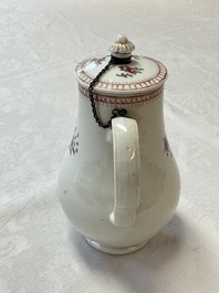 A varied collection of 13 Chinese famille rose wares, Yongzheng/Qianlong