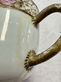 A varied collection of 13 Chinese famille rose wares, Yongzheng/Qianlong