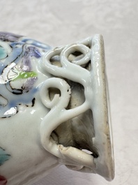 A varied collection of 13 Chinese famille rose wares, Yongzheng/Qianlong
