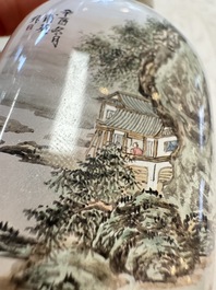 Six Chinese inside-painted snuff bottles, signed Xue Shaofu 薛少甫, Ye Fuying 葉甫英 and Yan Yutian 閻玉田, 20th C.