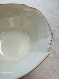 A Chinese famille rose 'Rice and Silk Production' bowl, Daoguang mark and of the period