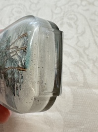Six Chinese inside-painted snuff bottles, signed Xue Shaofu 薛少甫, Ye Fuying 葉甫英 and Yan Yutian 閻玉田, 20th C.