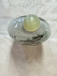 Six Chinese inside-painted snuff bottles, signed Xue Shaofu 薛少甫, Ye Fuying 葉甫英 and Yan Yutian 閻玉田, 20th C.