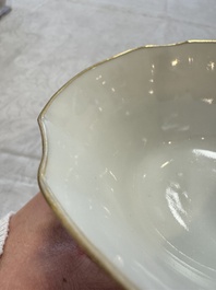 A Chinese famille rose 'Rice and Silk Production' bowl, Daoguang mark and of the period
