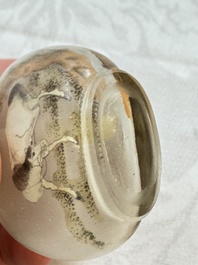 Five Chinese inside-painted snuff bottles, signed Chen Runpu 陈润璞 and Sun Xuecun 孙雪村, 20th C.