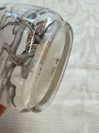 Six Chinese inside-painted snuff bottles, signed Xue Shaofu 薛少甫, Ye Fuying 葉甫英 and Yan Yutian 閻玉田, 20th C.
