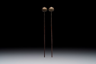 Three Chinese polearms, Qing