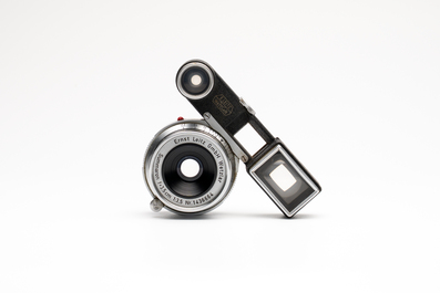A Leica M3 Double Stroke with goggled Summaron 35 mm F3.5 lens