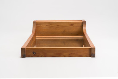A Swedish pine wall mirror, model 279, Glasm&auml;ster, Markaryd, ca. 1960/1970