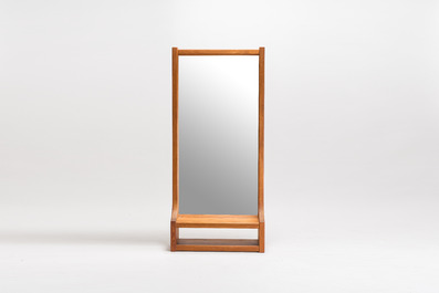 A Swedish pine wall mirror, model 279, Glasm&auml;ster, Markaryd, ca. 1960/1970