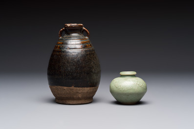 A varied group of five Chinese monochrome wares, Song/Yuan