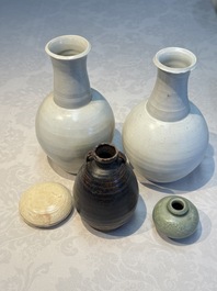 A varied group of five Chinese monochrome wares, Song/Yuan