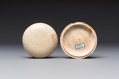 A varied group of five Chinese monochrome wares, Song/Yuan