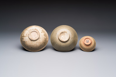 A group of 15 Chinese and Southeast Asian celadon and brown-glazed wares, 15th C. and later