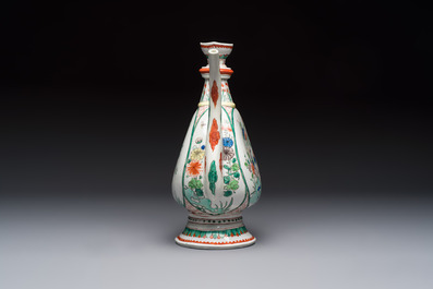 A French famille verte-style aftaba, Samson, Paris, 19th C.