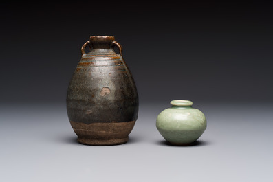 A varied group of five Chinese monochrome wares, Song/Yuan