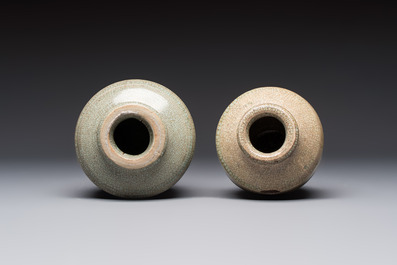 A group of 15 Chinese and Southeast Asian celadon and brown-glazed wares, 15th C. and later