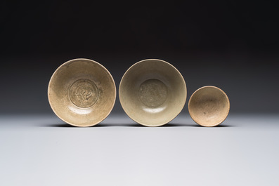A group of 15 Chinese and Southeast Asian celadon and brown-glazed wares, 15th C. and later
