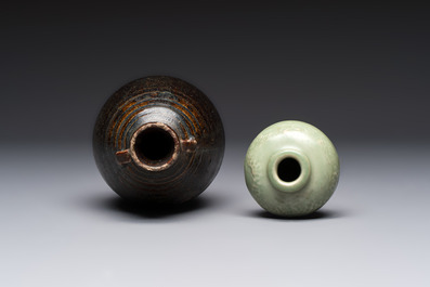 A varied group of five Chinese monochrome wares, Song/Yuan