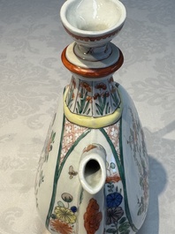 A French famille verte-style aftaba, Samson, Paris, 19th C.