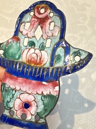 12 Chinese Canton enamel hanging ornaments, 18/19th C.