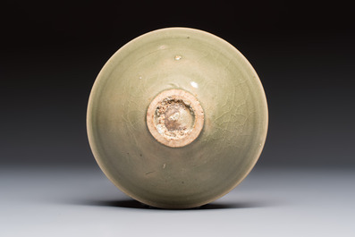 A Chinese Yaozhou celadon-glazed bowl, Song