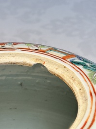 Two Chinese famille rose '100 Boys' jars, 19th C.
