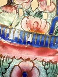 12 Chinese Canton enamel hanging ornaments, 18/19th C.
