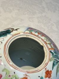 Two Chinese famille rose '100 Boys' jars, 19th C.