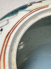 Two Chinese famille rose '100 Boys' jars, 19th C.