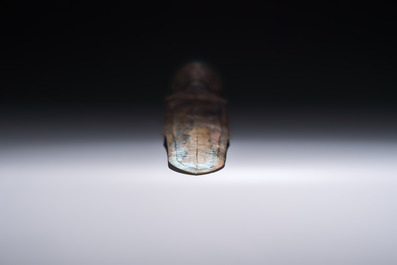 A Chinese bronze sword, Warring States period